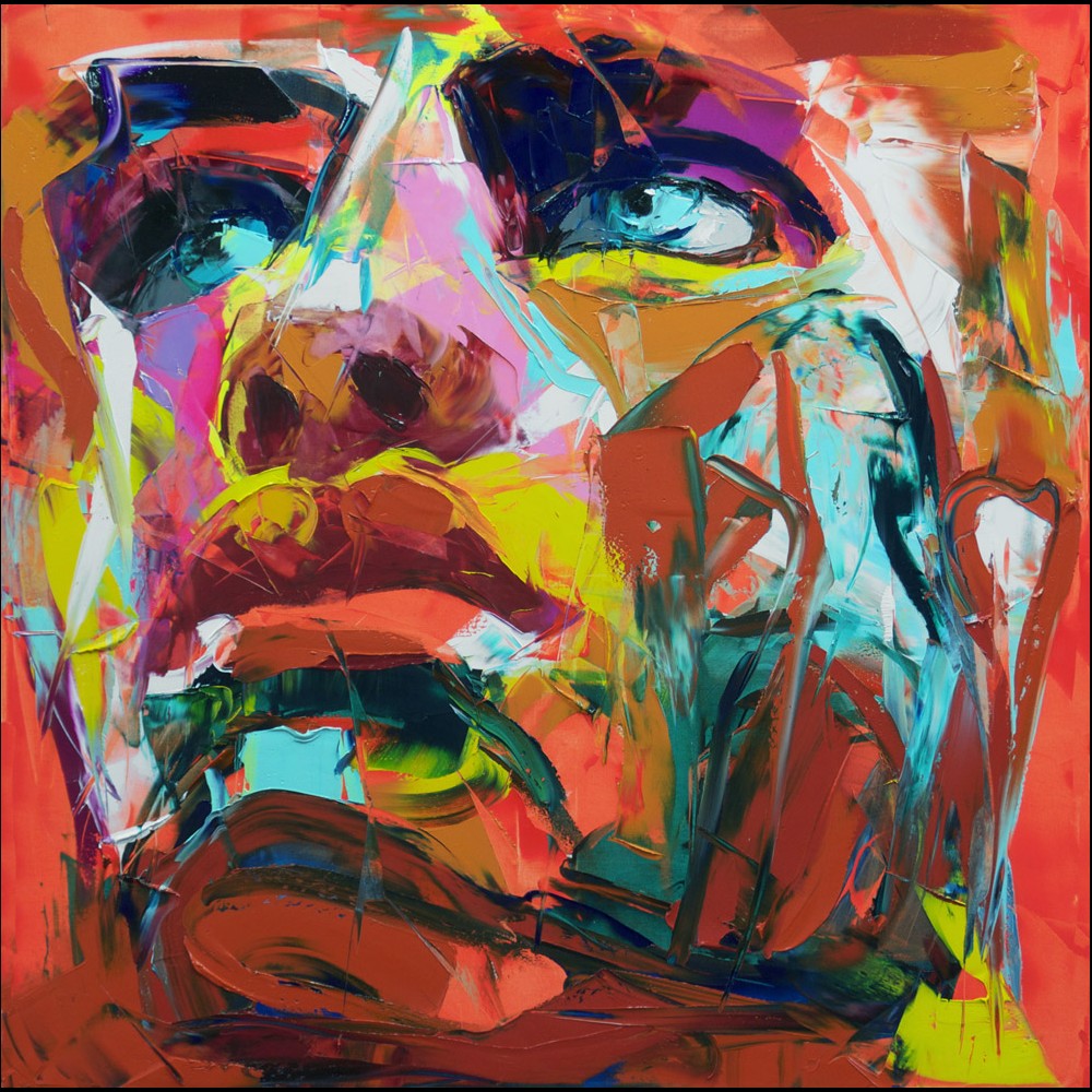 Francoise Nielly Portrait Palette Painting Expression Face155